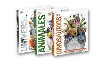 Conocer los animales, los dinosaurios y el universo con DK 4