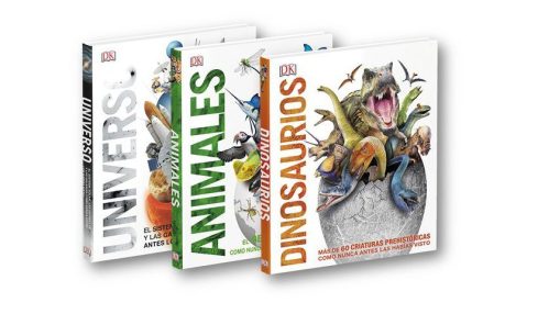 Conocer los animales, los dinosaurios y el universo con DK 4