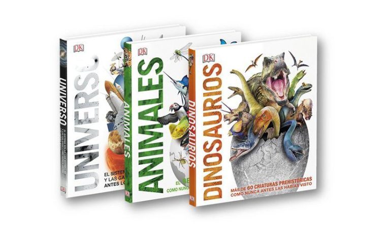 Conocer los animales, los dinosaurios y el universo con DK 4