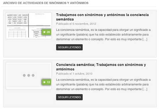 Sinonimos Y Antonimos Recursos Para Repasarlos En Primaria