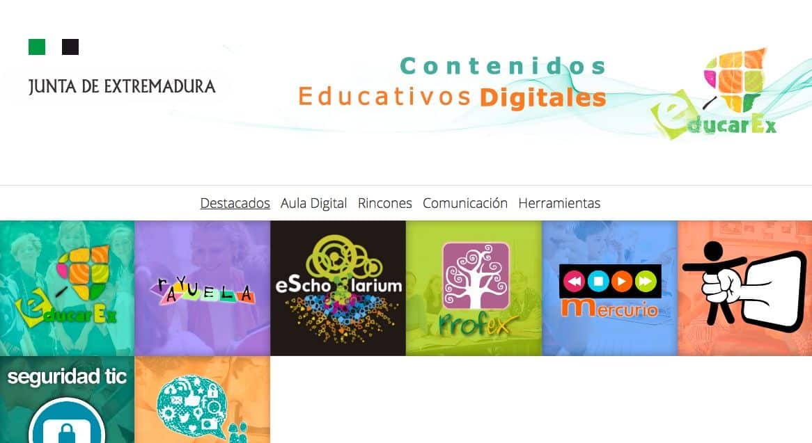 Portal educativo de Extremadura