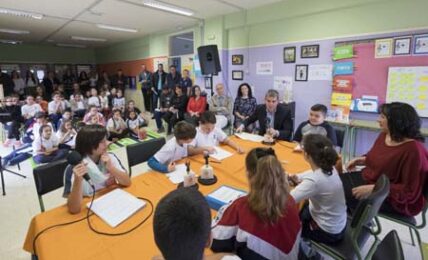 “Especial Elecciones”: Alumnos De Primaria Participan En Un Debate Radiofónico Con El Presidente Del Gobierno Canario 1