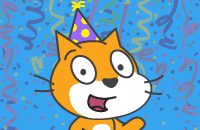 scratch cat bday