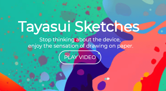 tayasui apps para dibujar