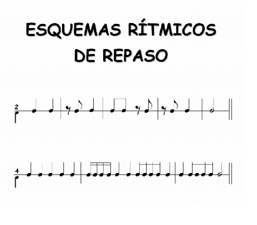 Fichas de música para Primaria