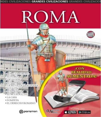 Roma, libros con realidad aumentada