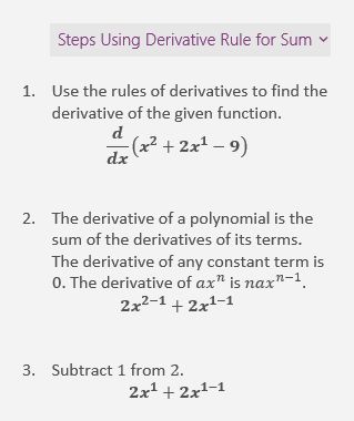 Derivadas Onenote