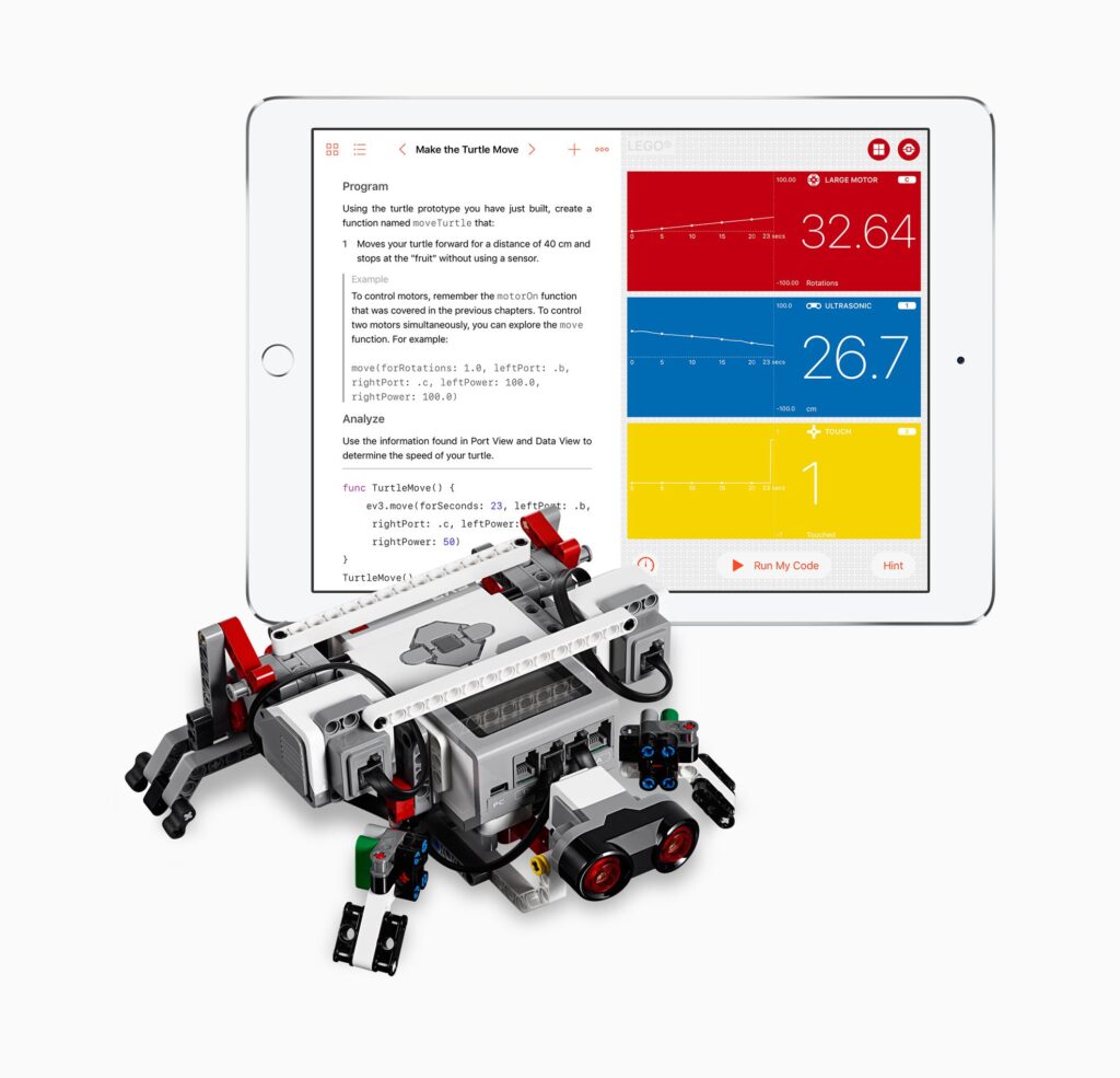Swift Playgrounds y LEGO MindStorms EV3