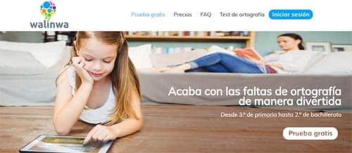 Walinwa para repasar la ortografía