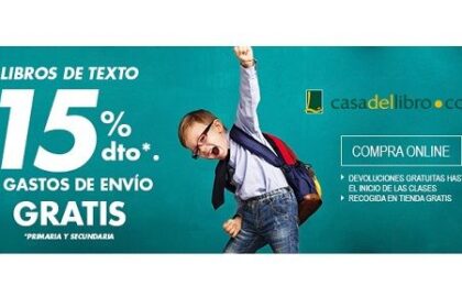 Disponibles los libros de texto para el curso 2017-2018 en Casa del Libro 1