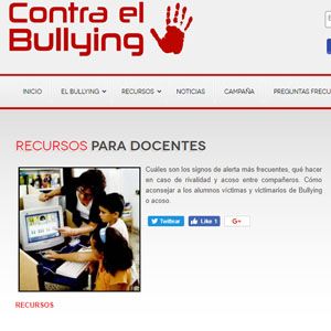 Contra el bullying recursos para docentes