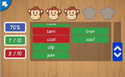 Palabras en español para niños: leer y escribir