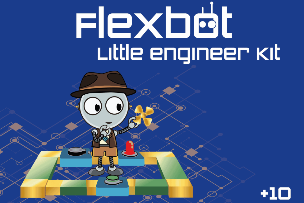 Kits de robótica de Flexbot para alumnos de Primaria y Secundaria KITS DE robótica de flexbot