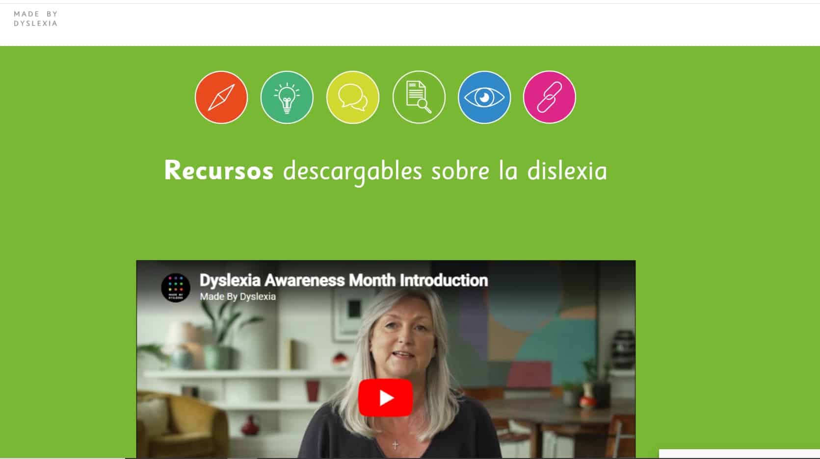 Made by Dyslexia blogs sobre dislexia