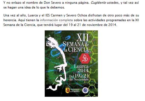 Blog de ciencia