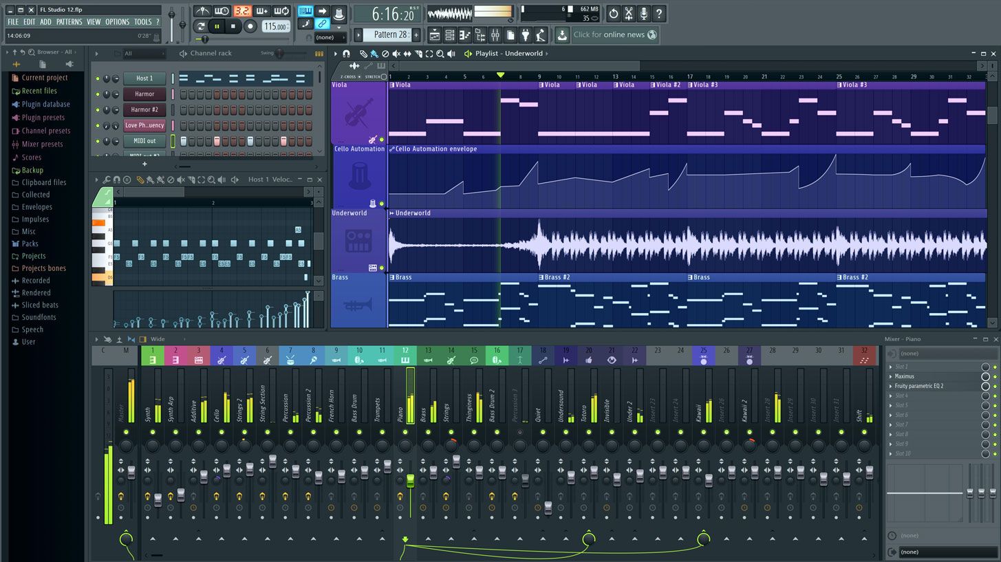 Fruity Loops Studio Programas Para Componer Música