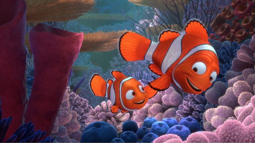 películas de animación Buscando a Nemo