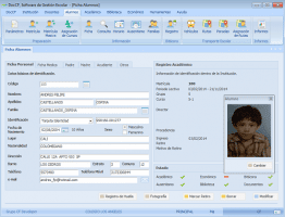 DocCF • Software de Gestión Escolar control de asistencia en el aula