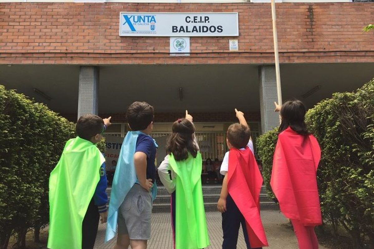 Alumnos de CEIP Balaídos (Vigo) protagonizan un cómic de superhéroes con fines solidarios Alumnos de CEIP Balaídos (Vigo) protagonizan un cómic de superhéroes con fines solidarios 1