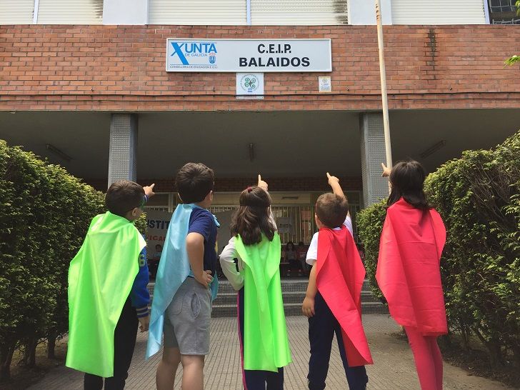 Alumnos De Ceip Balaídos (Vigo) Protagonizan Un Cómic De Superhéroes Con Fines Solidarios 1