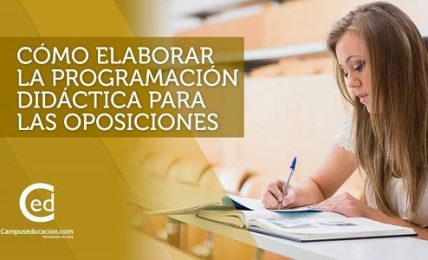 Programación didáctica para las oposiciones