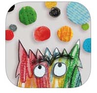 Aplicación infantil El monstruo de los colores