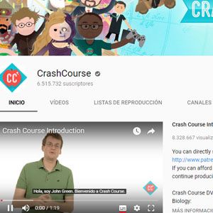 vídeos educativos CrashCourse
