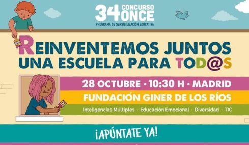 ‘Reinventemos juntos una escuela para tod@s’, la jornada para docentes del concurso de la ONCE 1