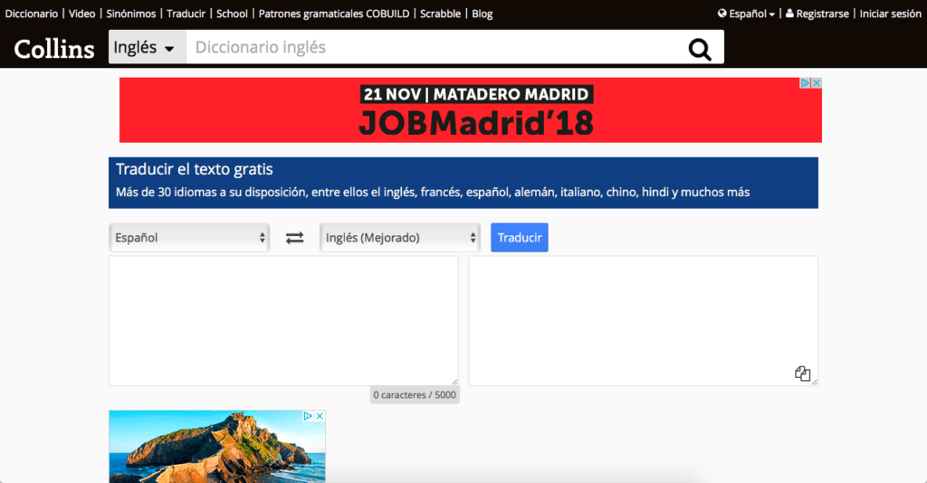 traductor online collins diccionario
