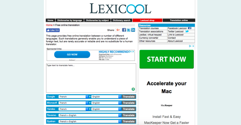 Lexicool Traductores Online Gratuitos