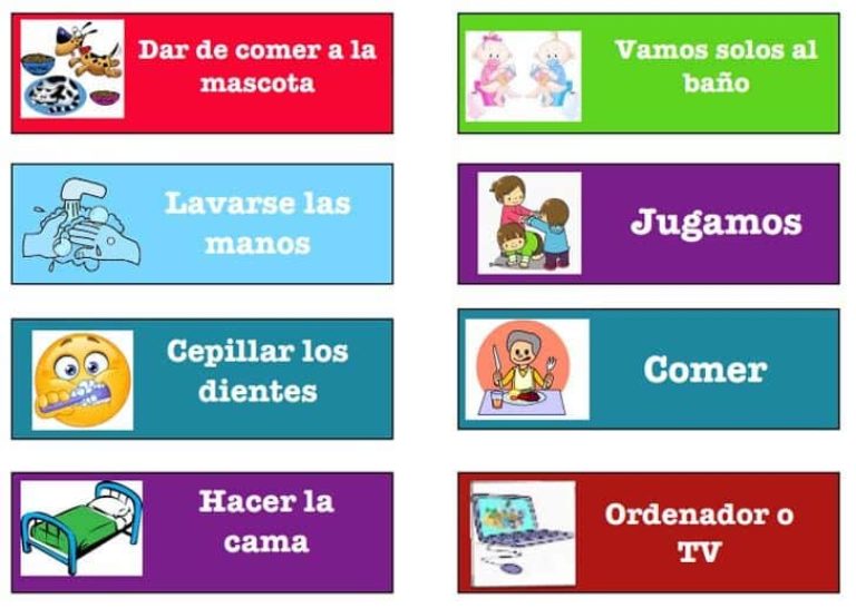 Recursos para las rutinas diarias de los alumnos de Infantil 6
