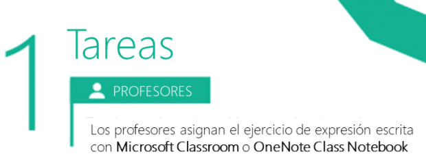 tareas para mejorar la escritura con Microsoft