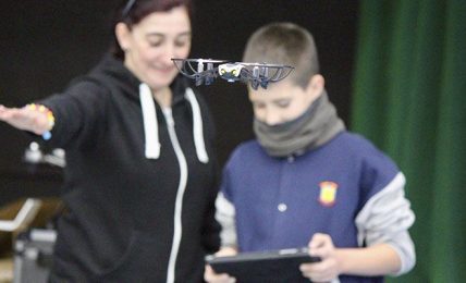 Los drones sobrevuelan las aulas 4