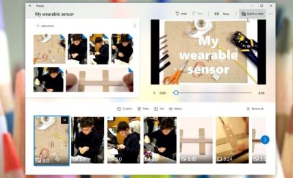 Así es Story Remix, el editor de vídeo de Windows 10 2