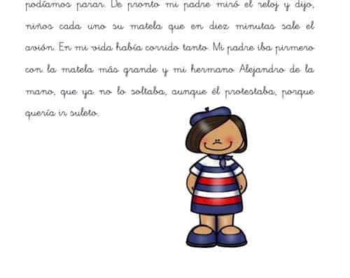 Mi viaje a París, un cuento para niños con dislexia