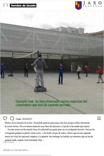 Educación Física e Instagram