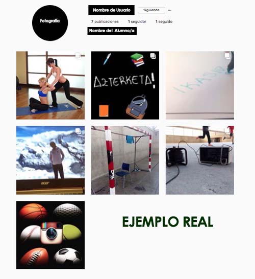 Educación Física e Instagram