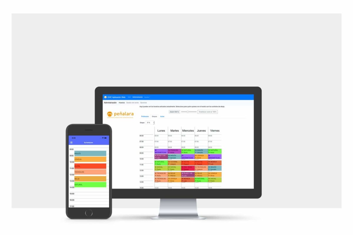 Cómo crear horarios escolares automáticamente con el software de Peñalara Horarios escolares equilibrados