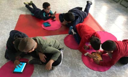 La robótica y la programación llegan a las aulas del colegio La Purísima para niños sordos (Zaragoza) 1