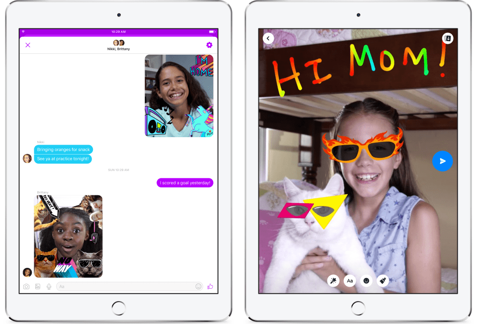 Messenger Kids, La App De Mensajería Para Niños De Facebook