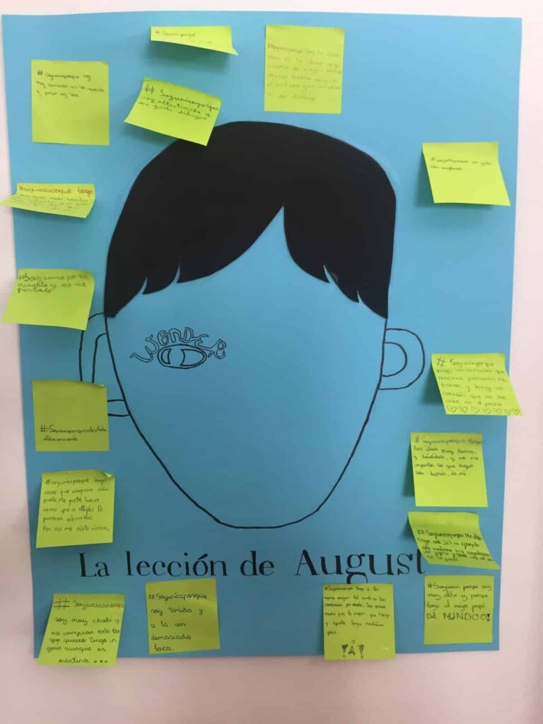 Wonder, la lección de August póster