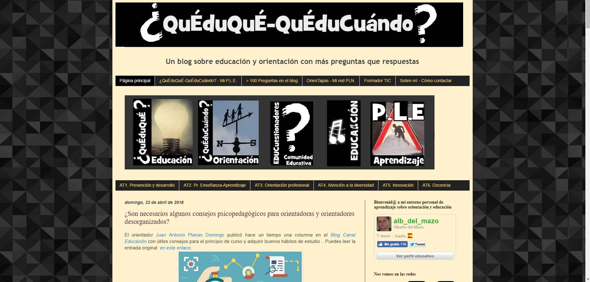 QueduqueQueducuando blogs para la formación docente