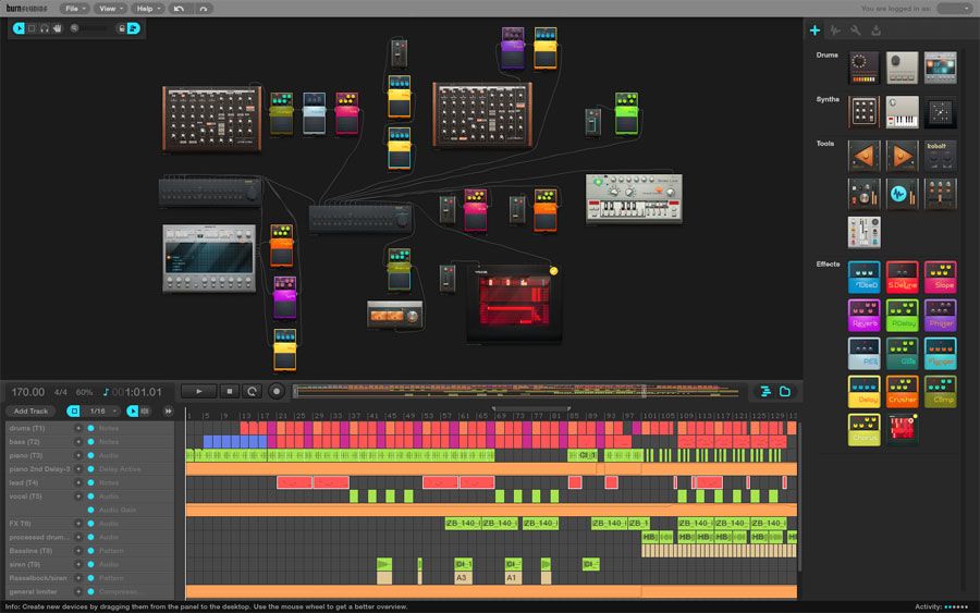 Audiotool Programas Para Componer Música