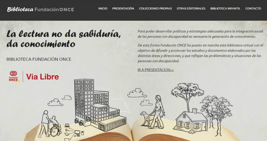 Biblioteca Fundacion Once - Webs Para Descargar Audiolibros