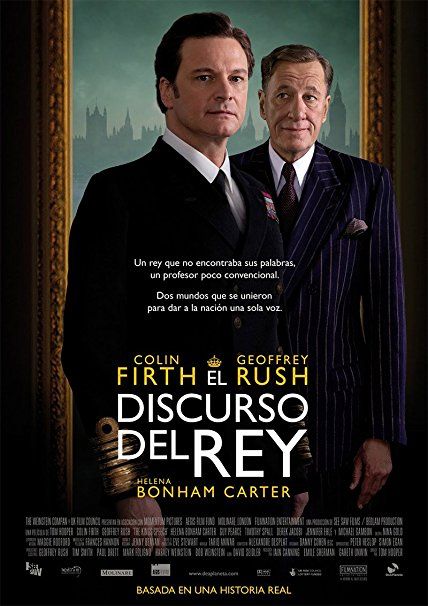 el discurso del rey - peliculas para aprender ingles