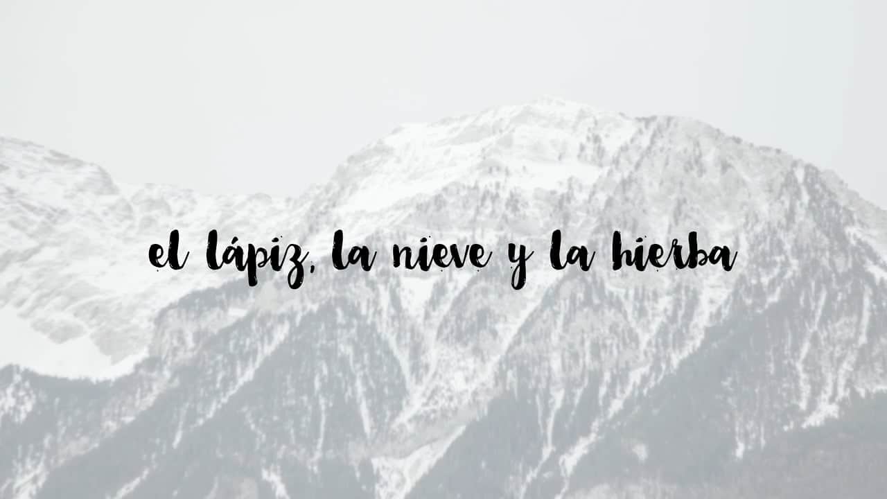 “El lápiz, la nieve y la hierba”: un documental sobre la escuela rural aragonesa