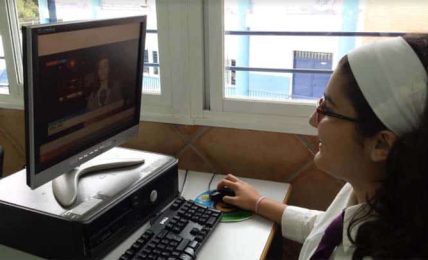 El periodismo llega a las aulas del Platero Green School (Málaga) 1