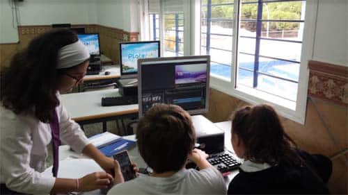 El periodismo llega a las aulas del colegio Platero Green School