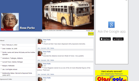 ‘Fakebook’: la red social de los personajes históricos 1