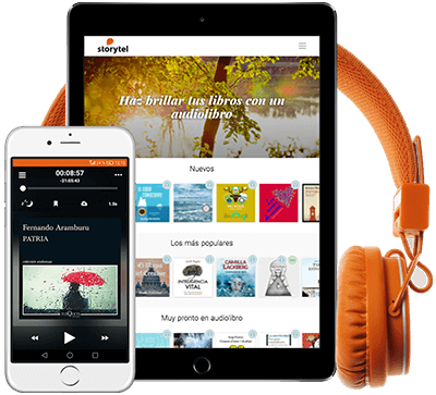storytel - webs para descargar audiolibros